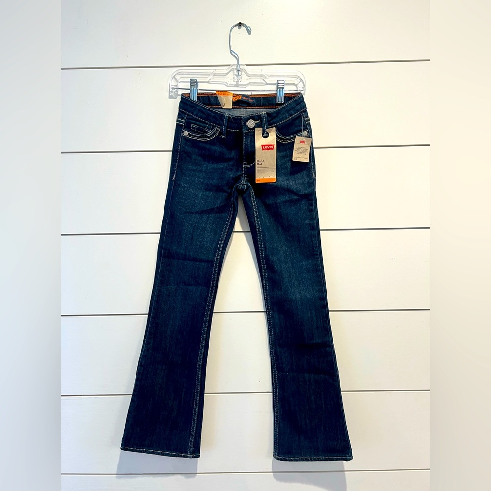 Girls Levi’s bootcut jeans  size 8 nwt